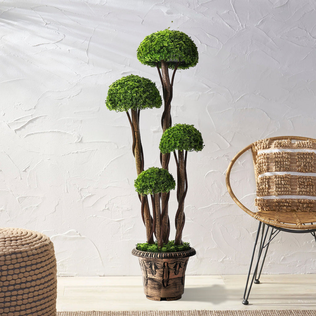 Artificial Topiary Tree with UV Protected PE Leaves