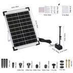 10W Solar Fountain Pump