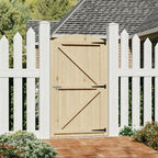 90cm W Arch Top Strong Garden Gate with Latch