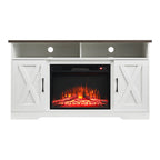 Insert Electric Fireplace TV Stand with Timer and Remote
