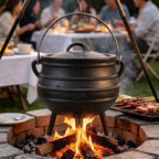 Cast Iron Cauldron with Lid