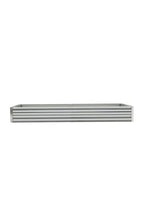 Outdoor Rectangular Metal Raised Garden Bed