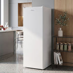 175L White Upright Freezer