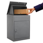 Lockable Galvanised Steel Parcel Drop Box