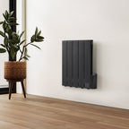 Black 900W Electric Oil Filled Radiator Space Heater with LED Screen