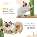 Cactus Scratching Post Cat Tree