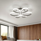 Modern Acrylic Petal LED Semi Ceiling Light