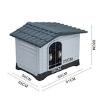 Large Dog Kennel Outdoor Indoor Pet Plastic Garden House