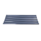 Charcoal Black Steel Corrugated Panels