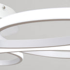 Modern Acrylic Petal LED Semi Ceiling Light