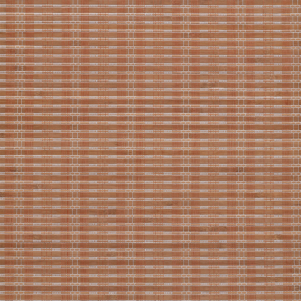 Brown Bamboo Woven 6-Panel Folding Room Divider