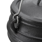 Cast Iron Cauldron with Lid