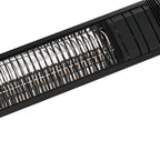 2000W Wall-Mounted Infrared Patio Heater with 9 Temperature Settings & 24H Timer