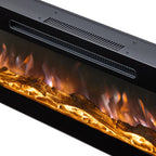 40–70 Inch Smart Electric Fireplace with 12 Flame Colours