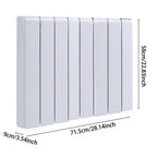 2000W Electric Ceramic Radiator Space Heater with WIFI