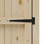 90cm Wide Wooden Garden Gate 180cm High