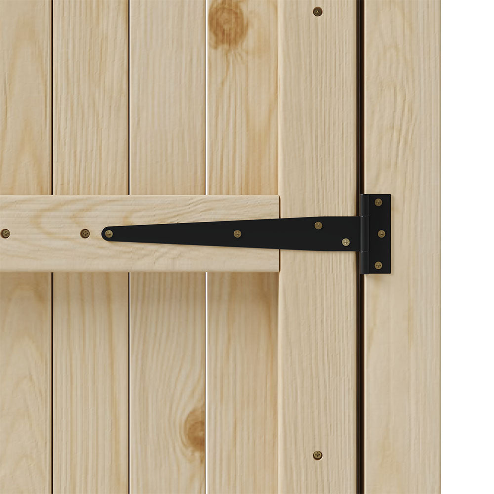 90cm Wide Wooden Garden Gate 180cm High