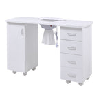 Manicure Table with Dust Collector and Wrist Cushion