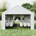 Garden Party Tent with Removable Sidewalls and Doors
