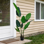 Artificial Plants Banana Leaf Tree with Pot