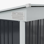 9 x 4 ft Metal Garden Storage Shed with Pent Roof