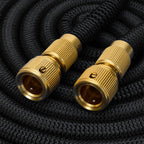 Expandable Garden Hose with Solid Brass Fittings