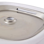 White Pet Water Fountain Ultra Quiet with Three Water Flow Modes