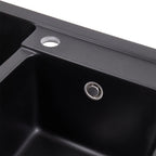 Modern Quartz Resin Composite Kitchen Sink with Waste Kit