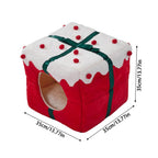 2-in-1 Pet House with Reversible Cushion & Non-Slip Bottom