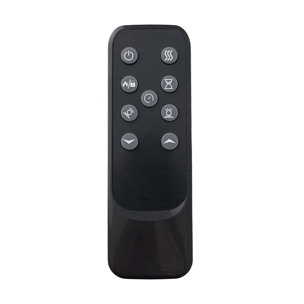 Freestanding Electric Fireplace Heater with Remote Control