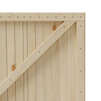 90cm Wide Wooden Garden Gate 180cm High