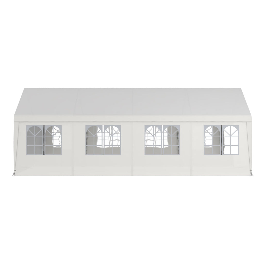 Garden Party Tent with Removable Sidewalls and Doors