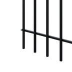 5-Panel Decorative Metal Garden Fence Set