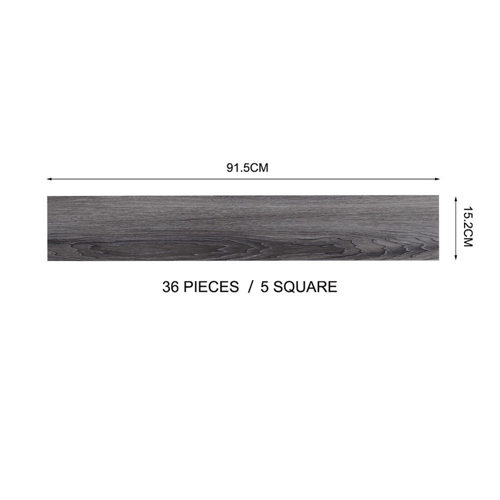 Rustic Lifelike Wood Grain Self-adhesive PVC Flooring
