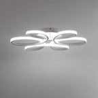 Modern Acrylic Petal LED Semi Ceiling Light