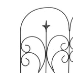 5-Pack Decorative Metal Garden Fence Panels