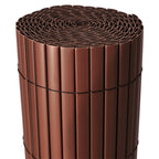 Brown Privacy Fence PVC Bamboo Outdoor Garden Balcony Screen