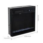 Freestanding TV Stand Entertainment Center with 18 Fireplace