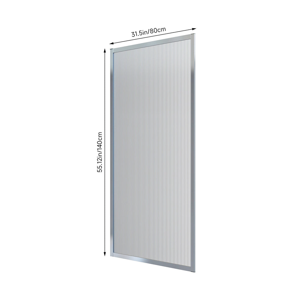 Fixed Framed Over Bath Shower Screen