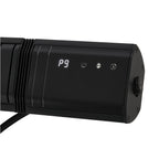 2000W Wall-Mounted Infrared Patio Heater with 9 Temperature Settings & 24H Timer