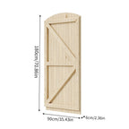 90cm W Arch Top Strong Garden Gate with Latch