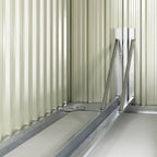 195CM Wide Steel Garden Shed For 4 Bicycles