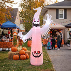 7 FT Halloween Inflatable Ghost with LED Lights