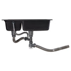 Modern Quartz Resin Composite Kitchen Sink with Waste Kit