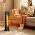 2000W Electric Heater with Remote Control