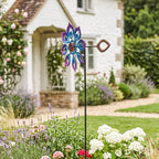 Outdoor Metal Wind Spinner for Garden & Patio