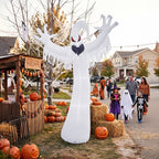 9 FT Halloween Inflatable Ghost Decoration with LED Lights