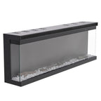 50inch Recessed and Freestanding Electric Fireplace with Remote Control