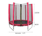 Outdoor Trampoline with Safety Cover Net