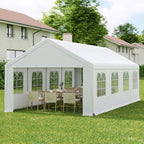 Garden Party Tent with Removable Sidewalls and Doors